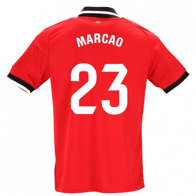 Danxen Mujer Camiseta Marcão #23 Negro Blanco Rojo 2ª Equipación 2026/27 La Camisa