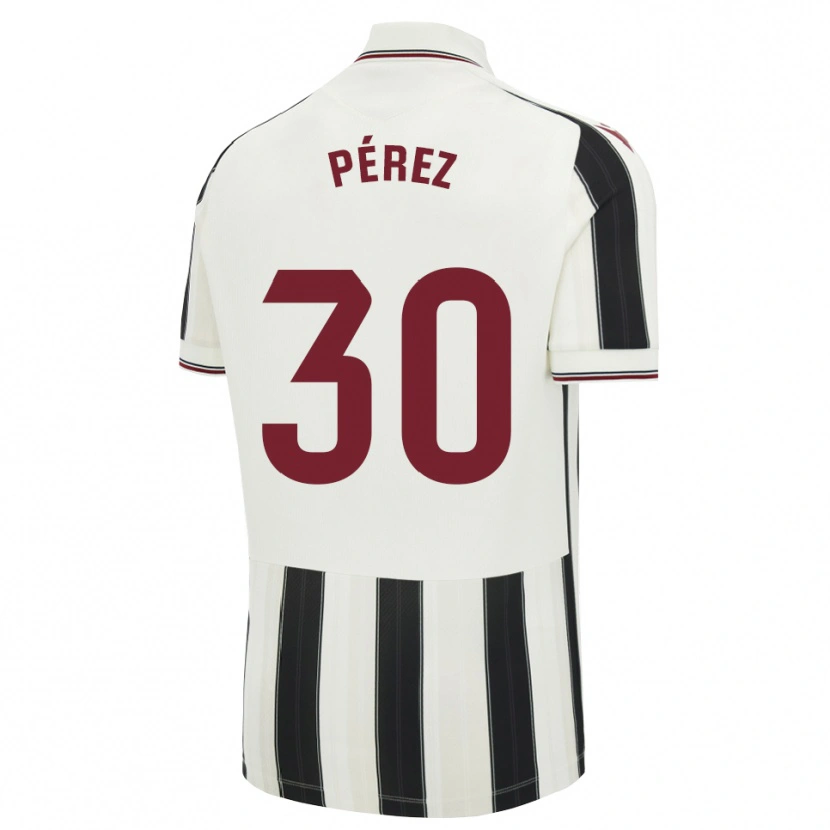 Danxen Mujer Camiseta Luismi Pérez #30 Negro Blanco Rojo 2ª Equipación 2026/27 La Camisa