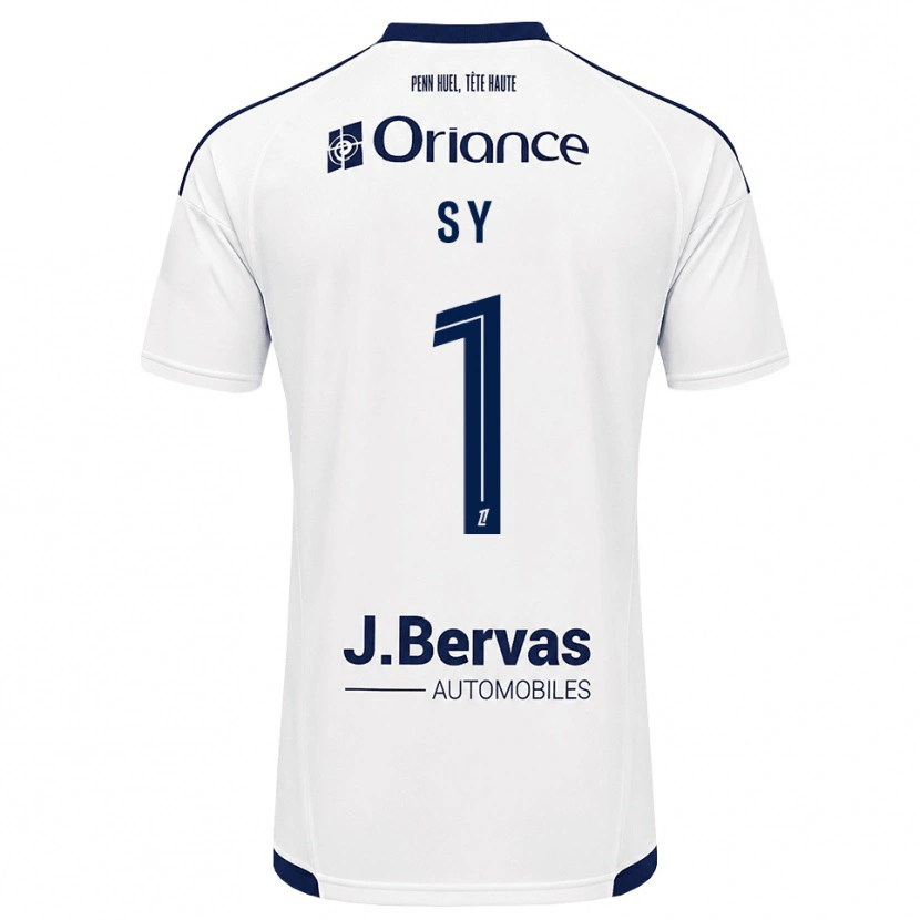 Danxen Mujer Camiseta Seydou Sy #1 Azul Marino Blanco 2ª Equipación 2026/27 La Camisa