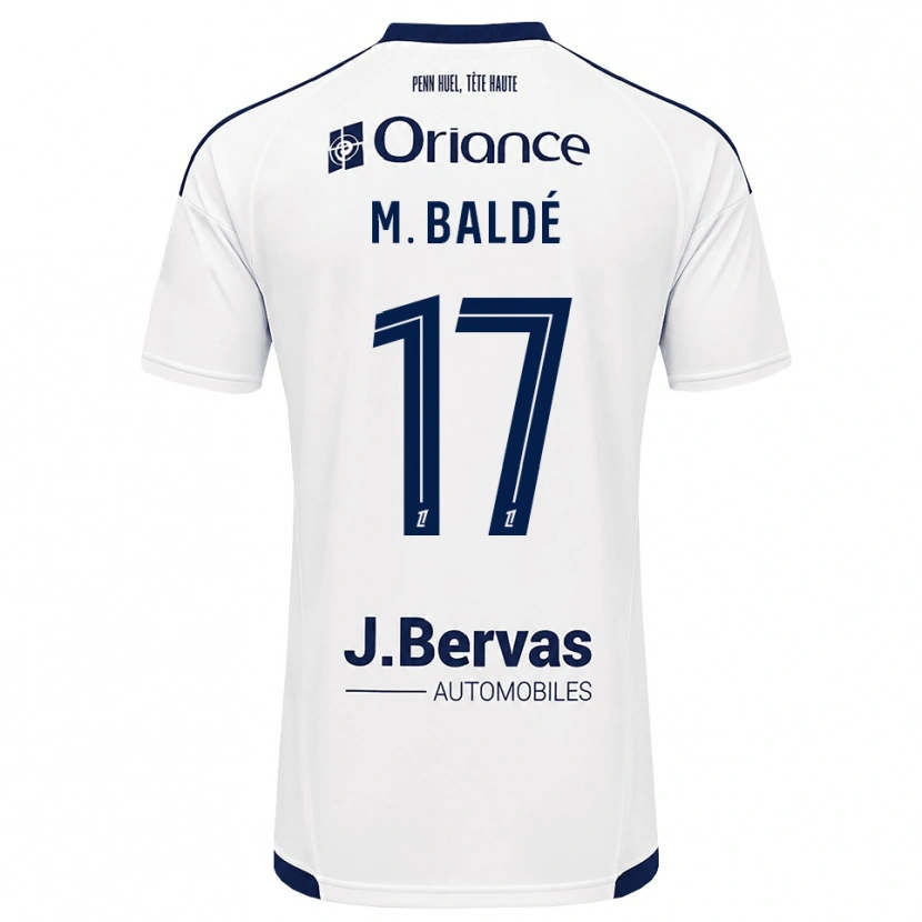 Danxen Mujer Camiseta Mama Baldé #17 Azul Marino Blanco 2ª Equipación 2026/27 La Camisa