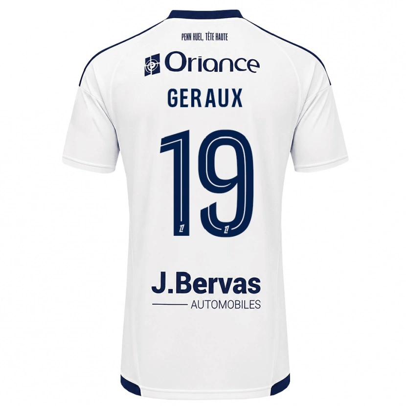 Danxen Mujer Camiseta Noan Geraux #19 Azul Marino Blanco 2ª Equipación 2026/27 La Camisa