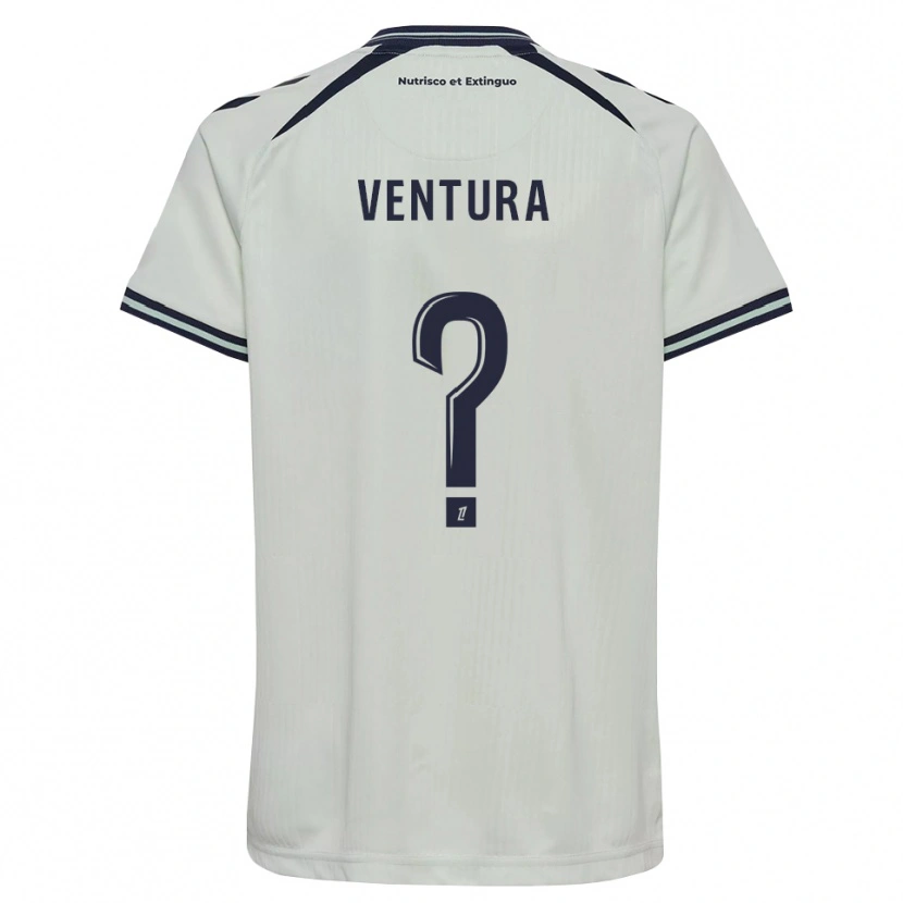Danxen Mujer Camiseta Alice Mallard Ventura #0 Azul Medianoche Blanco 2ª Equipación 2026/27 La Camisa