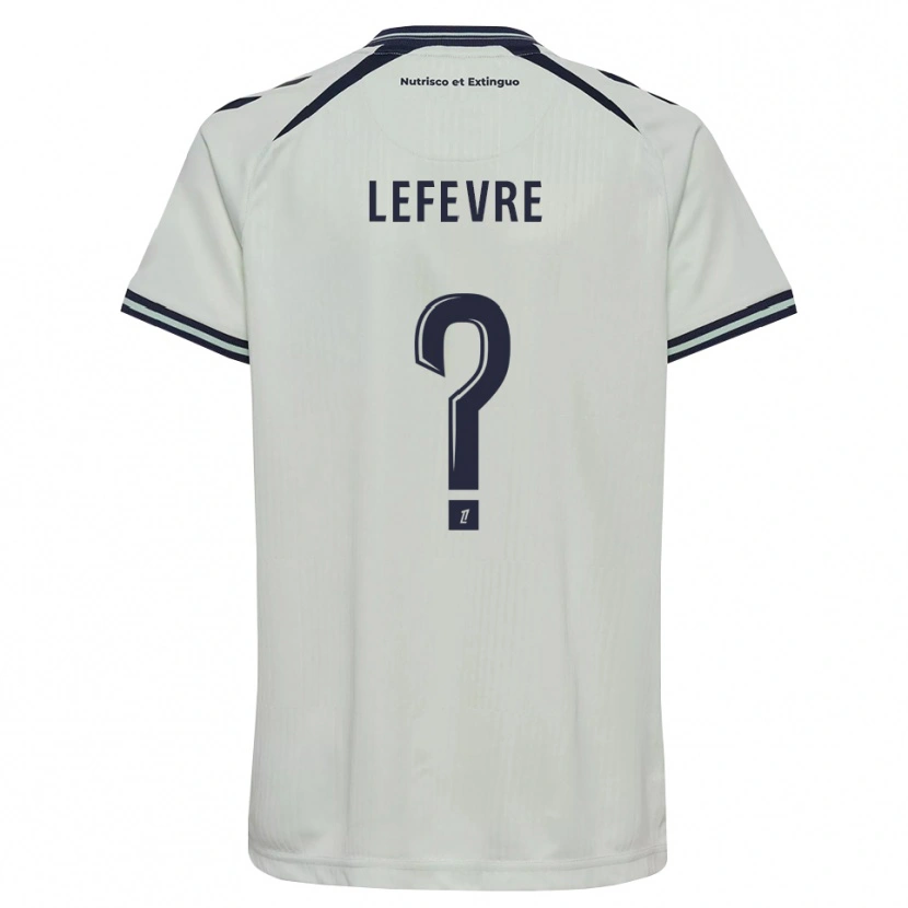 Danxen Mujer Camiseta Emmy Lefevre #0 Azul Medianoche Blanco 2ª Equipación 2026/27 La Camisa