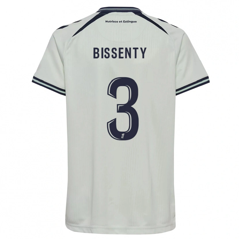 Danxen Mujer Camiseta Bissenty Gomis #3 Azul Medianoche Blanco 2ª Equipación 2026/27 La Camisa