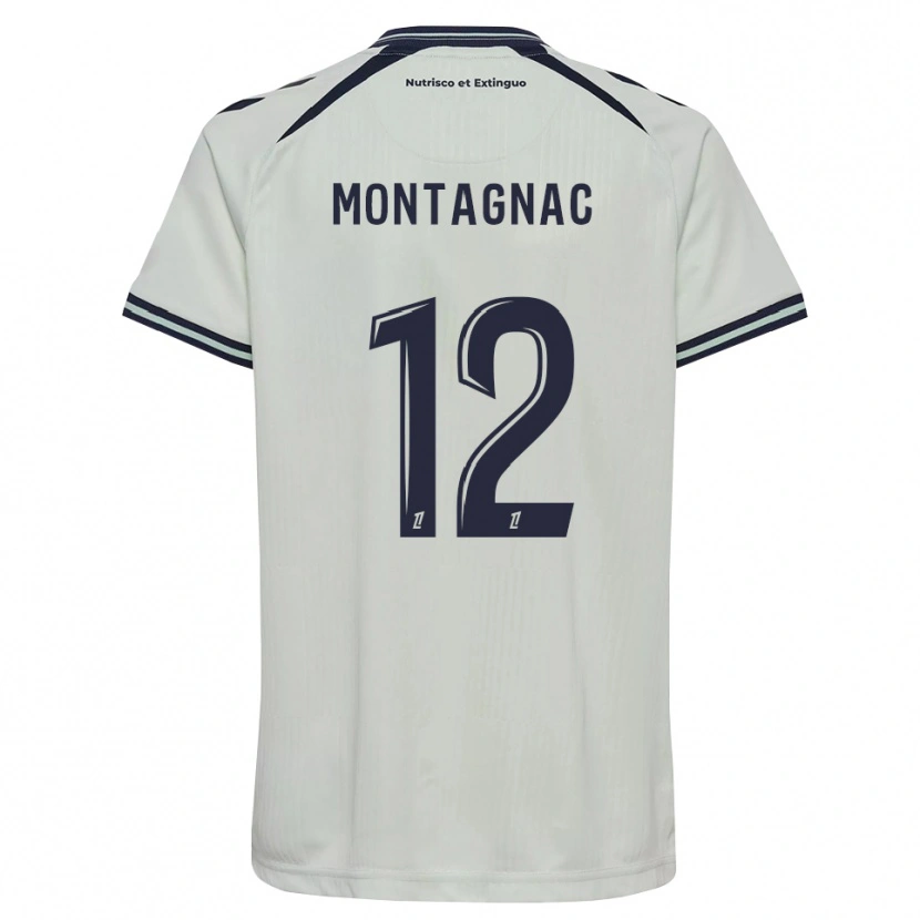 Danxen Mujer Camiseta Alexandre Montagnac #12 Azul Medianoche Blanco 2ª Equipación 2026/27 La Camisa