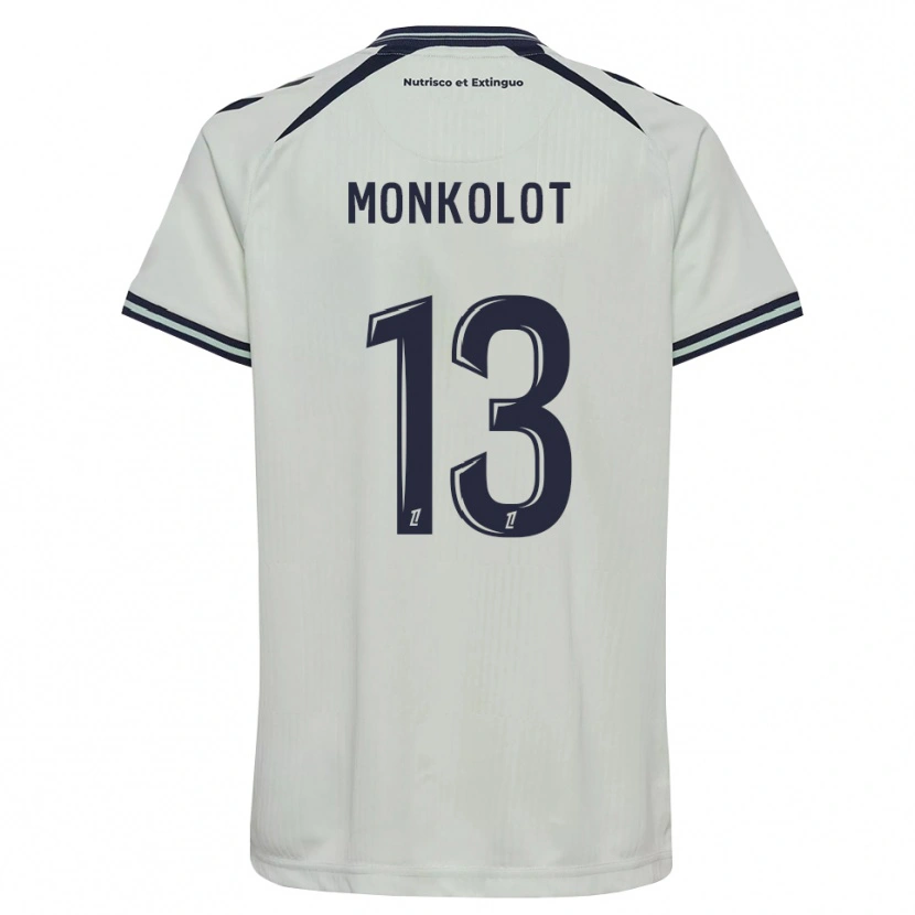 Danxen Mujer Camiseta Yanis Monkolot #13 Azul Medianoche Blanco 2ª Equipación 2026/27 La Camisa