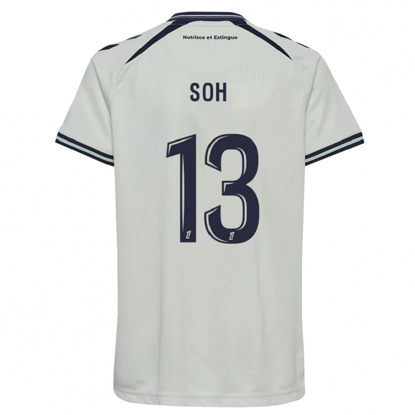 Danxen Mujer Camiseta Yanis Soh #13 Azul Medianoche Blanco 2ª Equipación 2026/27 La Camisa