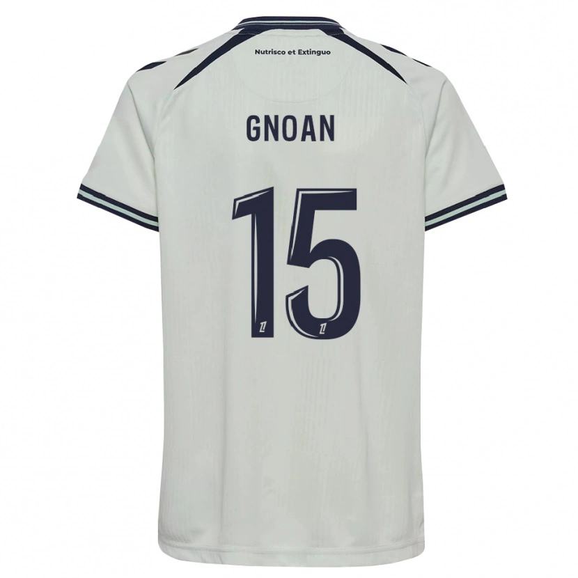 Danxen Mujer Camiseta Ebroni Gnoan #15 Azul Medianoche Blanco 2ª Equipación 2026/27 La Camisa