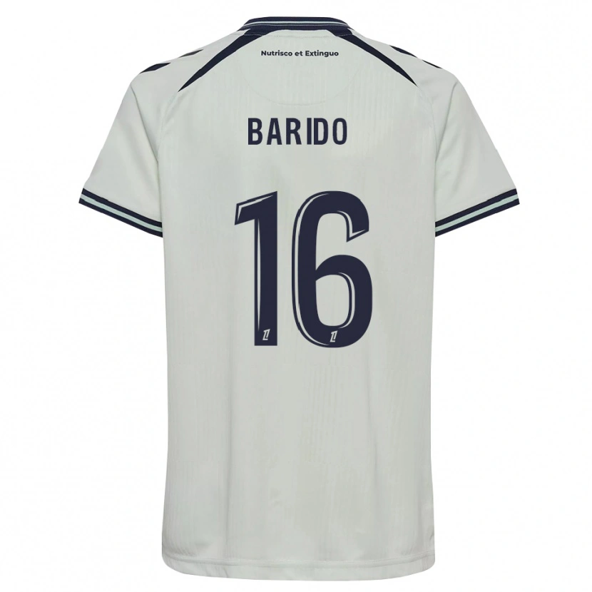 Danxen Mujer Camiseta Jules Barido #16 Azul Medianoche Blanco 2ª Equipación 2026/27 La Camisa