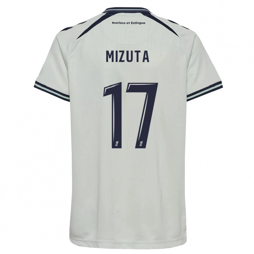 Danxen Mujer Camiseta Kaito Mizuta #17 Azul Medianoche Blanco 2ª Equipación 2026/27 La Camisa