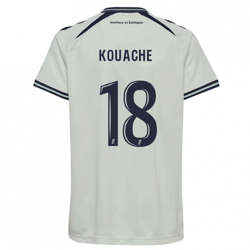 Danxen Mujer Camiseta Éva Kouache #18 Azul Medianoche Blanco 2ª Equipación 2026/27 La Camisa