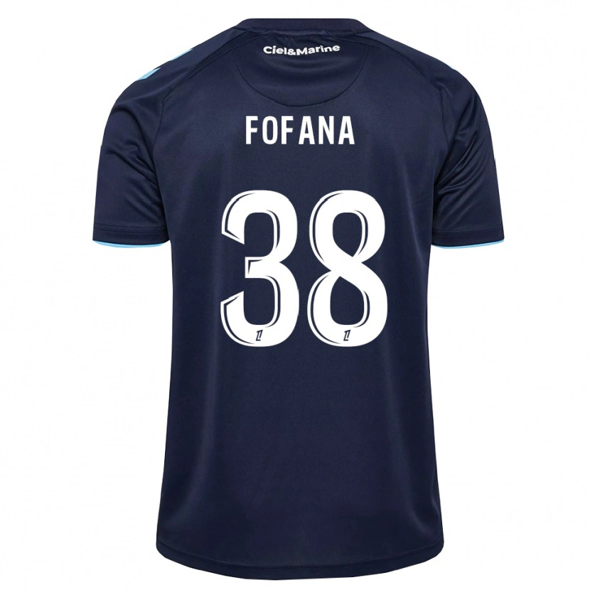 Danxen Mujer Camiseta Rayan Fofana #38 Azul Aciano Azul Medianoche 1ª Equipación 2026/27 La Camisa