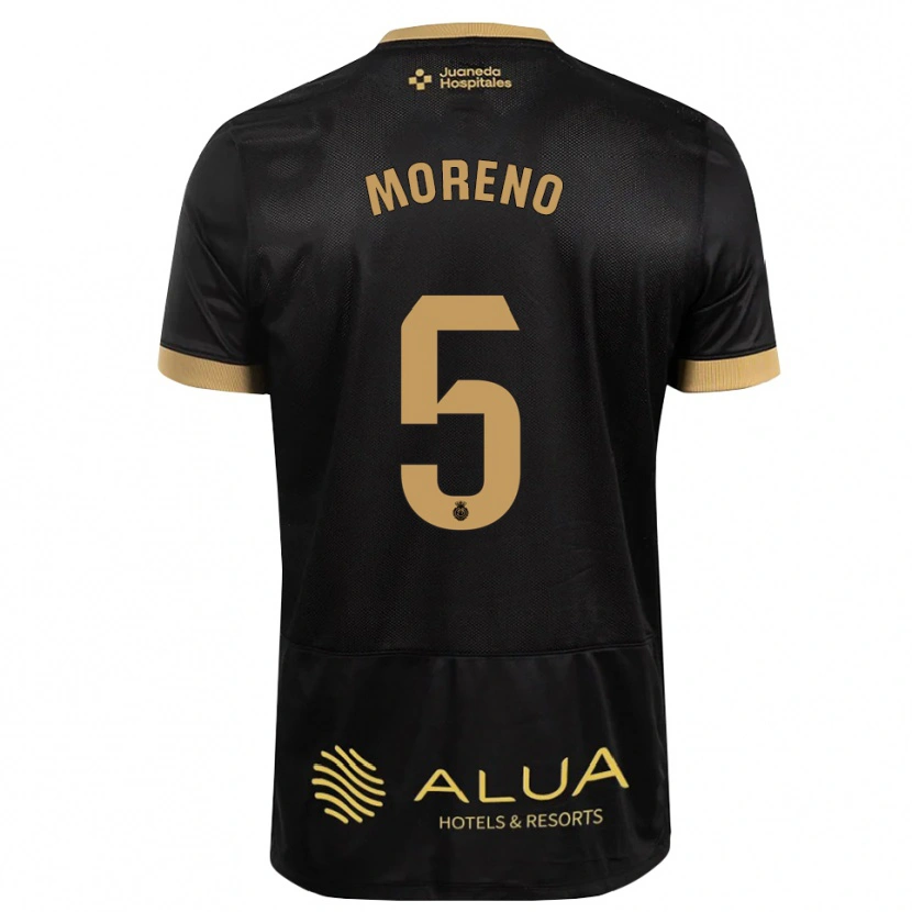Danxen Mujer Camiseta Alberto Moreno #5 Marrón Arena Gris 2ª Equipación 2026/27 La Camisa