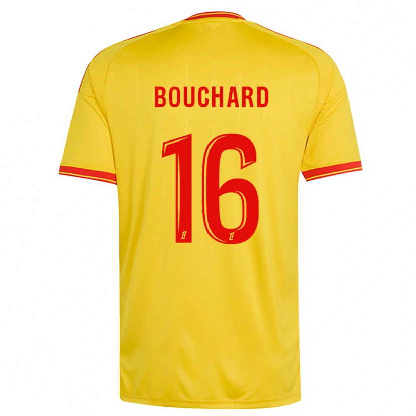 Danxen Niño Camiseta Ambre Bouchard #16 Oro Naranja Rojo 1ª Equipación 2026/27 La Camisa