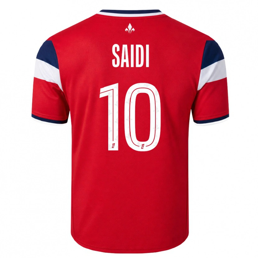 Danxen Niño Camiseta Rachel Saidi #10 Rojo Blanco Azul Real 1ª Equipación 2026/27 La Camisa