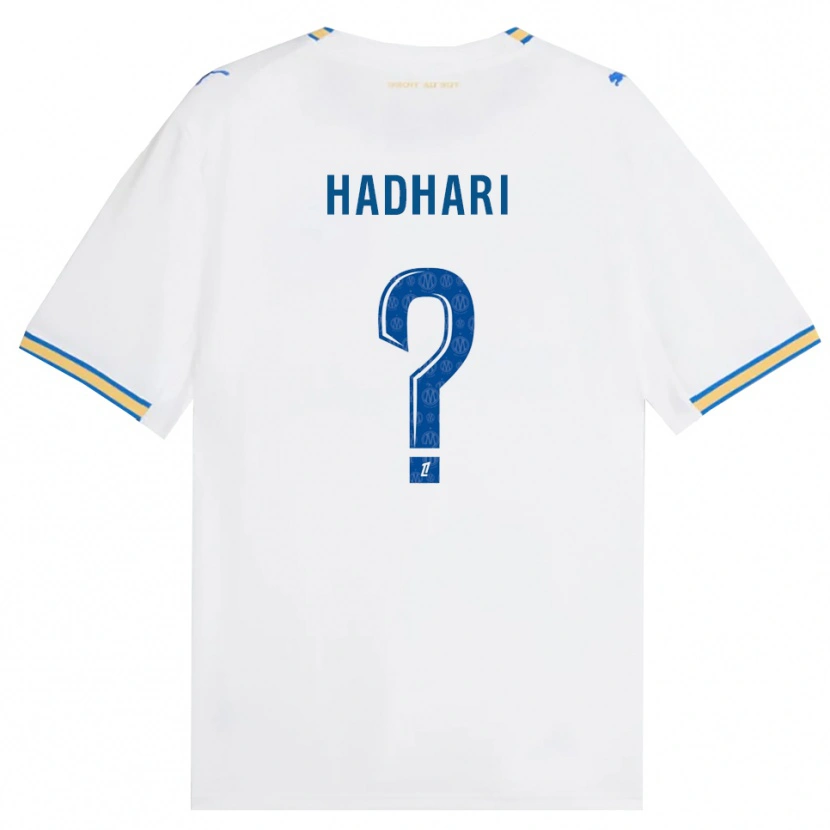 Danxen Niño Camiseta Ibtoihi Hadhari #0 Azul Lanzador Blanco 1ª Equipación 2026/27 La Camisa