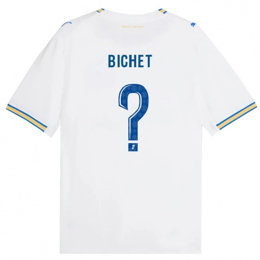 Danxen Niño Camiseta Tristan Bichet #0 Azul Lanzador Blanco 1ª Equipación 2026/27 La Camisa