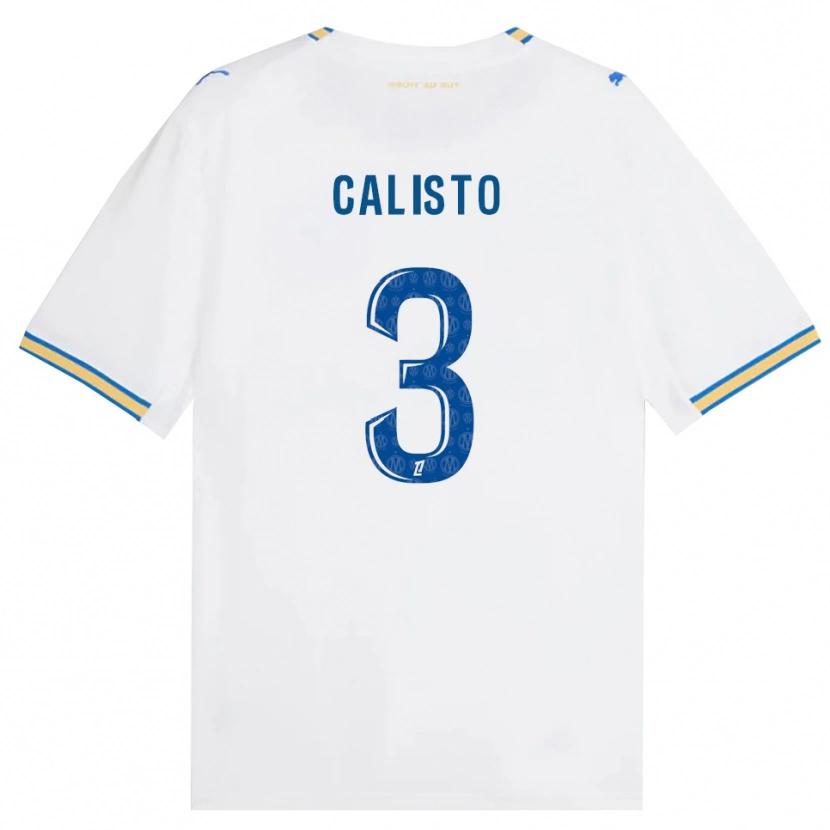 Danxen Niño Camiseta Gianni Calisto #3 Azul Lanzador Blanco 1ª Equipación 2026/27 La Camisa