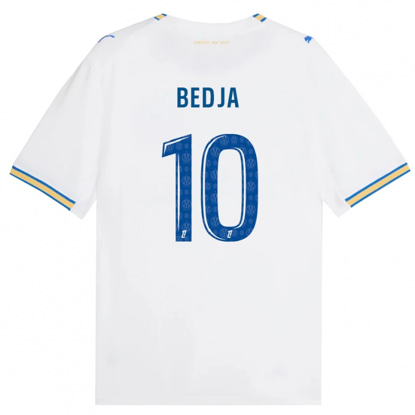Danxen Niño Camiseta Samy Bedja #10 Azul Lanzador Blanco 1ª Equipación 2026/27 La Camisa