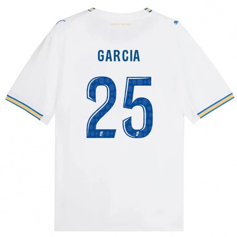 Danxen Niño Camiseta Ulisses Garcia #25 Azul Lanzador Blanco 1ª Equipación 2026/27 La Camisa
