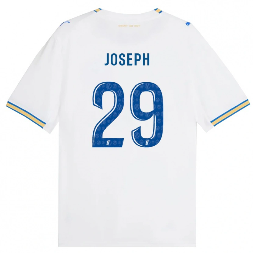 Danxen Niño Camiseta Darlina Joseph #29 Azul Lanzador Blanco 1ª Equipación 2026/27 La Camisa