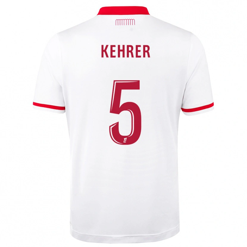 Danxen Niño Camiseta Thilo Kehrer #5 Rojo Blanco 1ª Equipación 2026/27 La Camisa