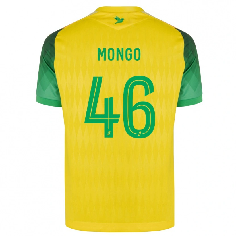 Danxen Niño Camiseta Enzo Mongo #46 Amarillo Verde Rojo 1ª Equipación 2026/27 La Camisa