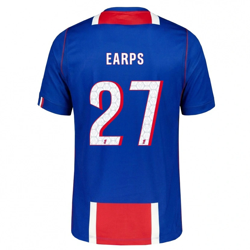 Danxen Niño Camiseta Mary Earps #27 Rojo Blanco Azul 1ª Equipación 2026/27 La Camisa
