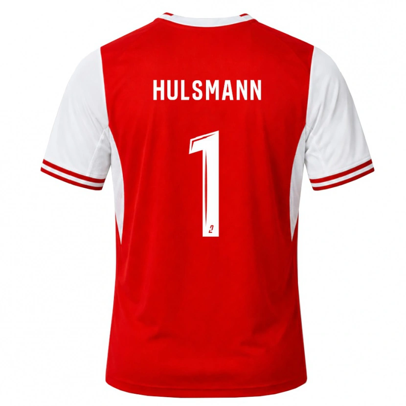 Danxen Niño Camiseta Tom Ritzy Hülsmann #1 Rojo Blanco 1ª Equipación 2026/27 La Camisa