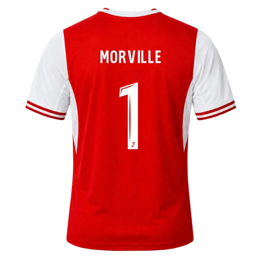 Danxen Niño Camiseta Matisse Morville #1 Rojo Blanco 1ª Equipación 2026/27 La Camisa