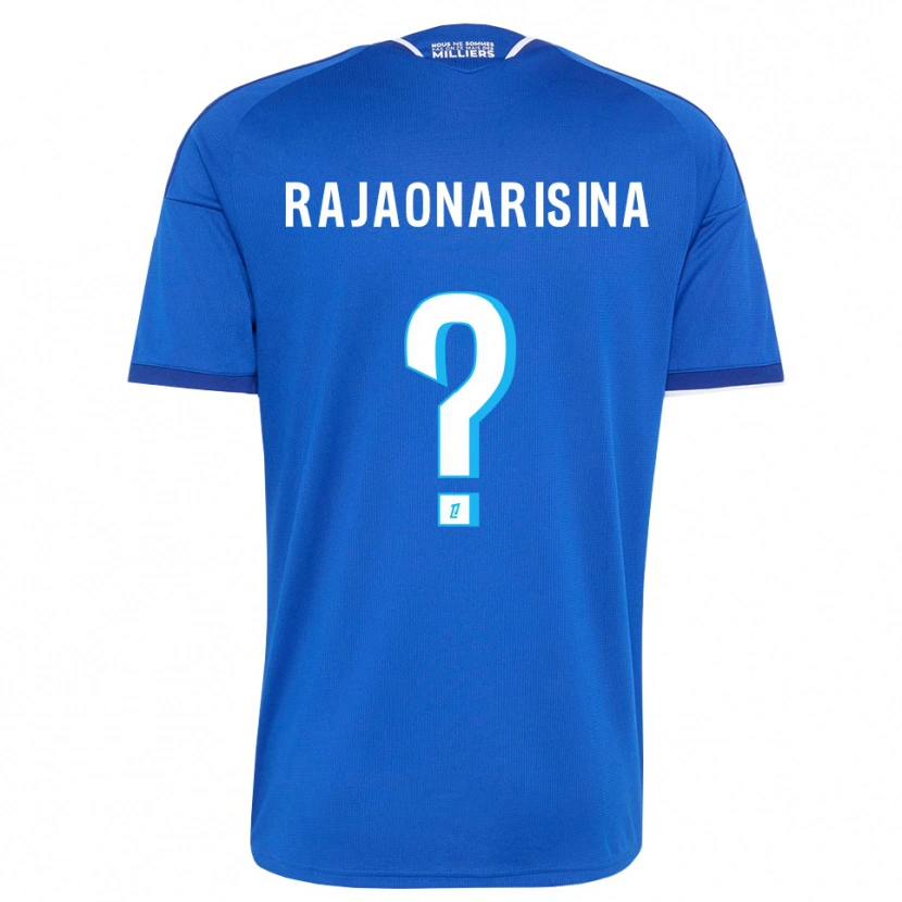 Danxen Niño Camiseta Noah Rajaonarisina #0 Azul Real Blanco 1ª Equipación 2026/27 La Camisa