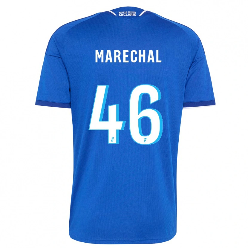 Danxen Niño Camiseta Max Maréchal #46 Azul Real Blanco 1ª Equipación 2026/27 La Camisa