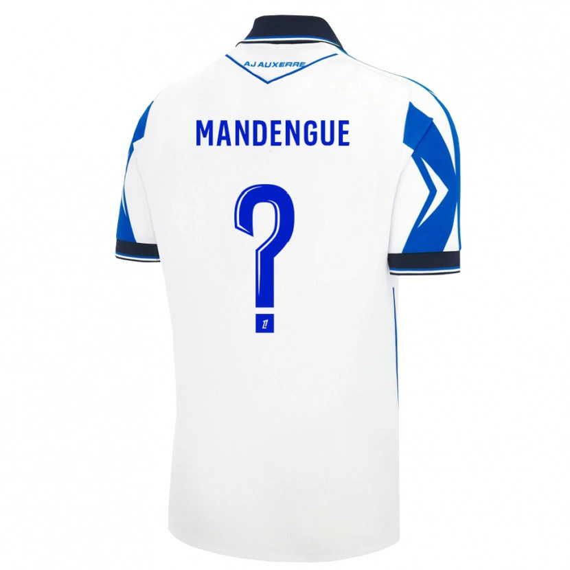 Danxen Niño Camiseta Rayan Mandengue #0 Negro Blanco Azul 1ª Equipación 2026/27 La Camisa
