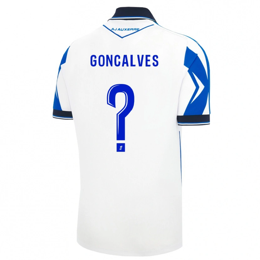 Danxen Niño Camiseta Sorène Goncalves #0 Negro Blanco Azul 1ª Equipación 2026/27 La Camisa
