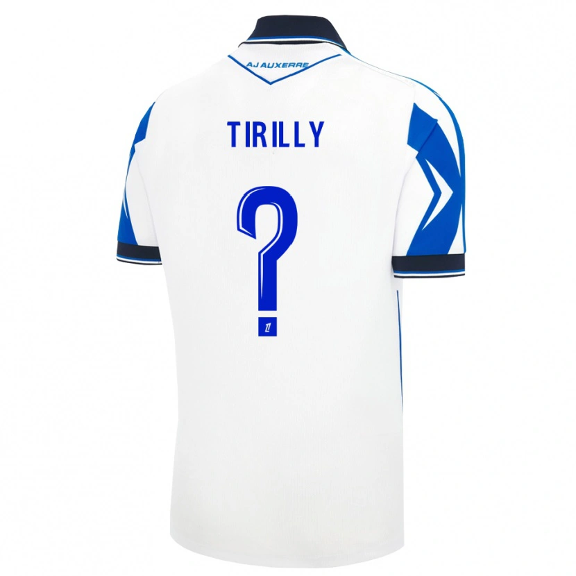 Danxen Niño Camiseta Chloé Tirilly #0 Negro Blanco Azul 1ª Equipación 2026/27 La Camisa