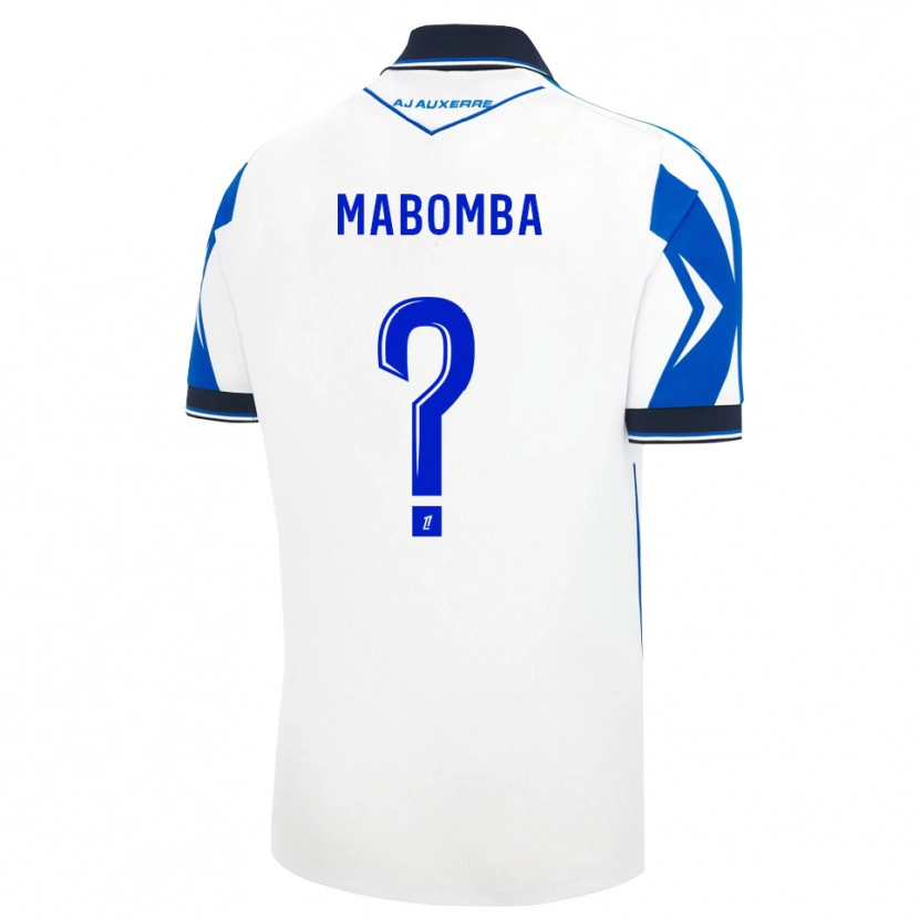 Danxen Niño Camiseta Gloria Mabomba #0 Negro Blanco Azul 1ª Equipación 2026/27 La Camisa