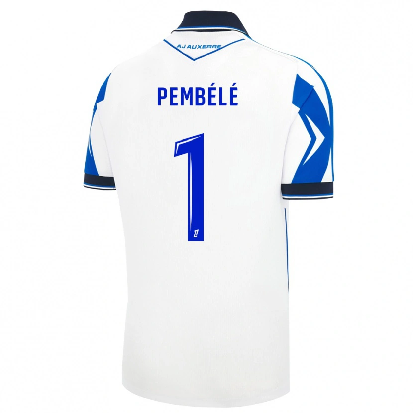 Danxen Niño Camiseta Willange Pembélé #1 Negro Blanco Azul 1ª Equipación 2026/27 La Camisa