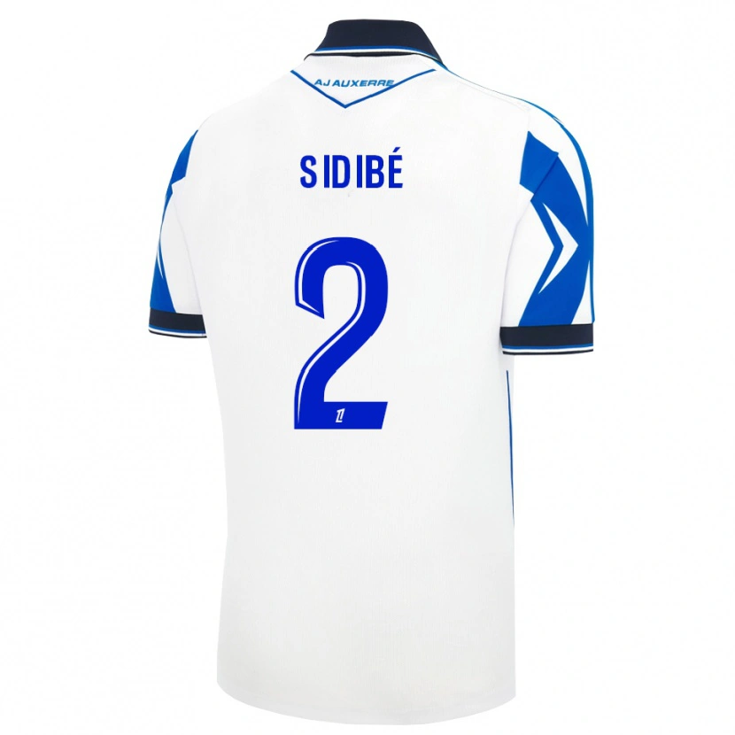 Danxen Niño Camiseta Ismaël Sidibé #2 Negro Blanco Azul 1ª Equipación 2026/27 La Camisa