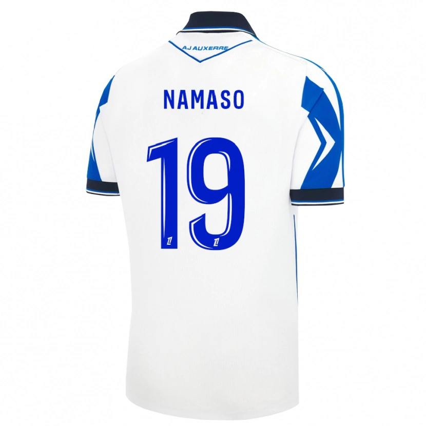 Danxen Niño Camiseta Danny Namaso #19 Negro Blanco Azul 1ª Equipación 2026/27 La Camisa