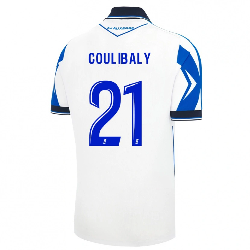 Danxen Niño Camiseta Lasso Coulibaly #21 Negro Blanco Azul 1ª Equipación 2026/27 La Camisa