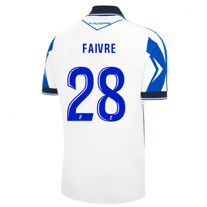 Danxen Niño Camiseta Romain Faivre #28 Negro Blanco Azul 1ª Equipación 2026/27 La Camisa