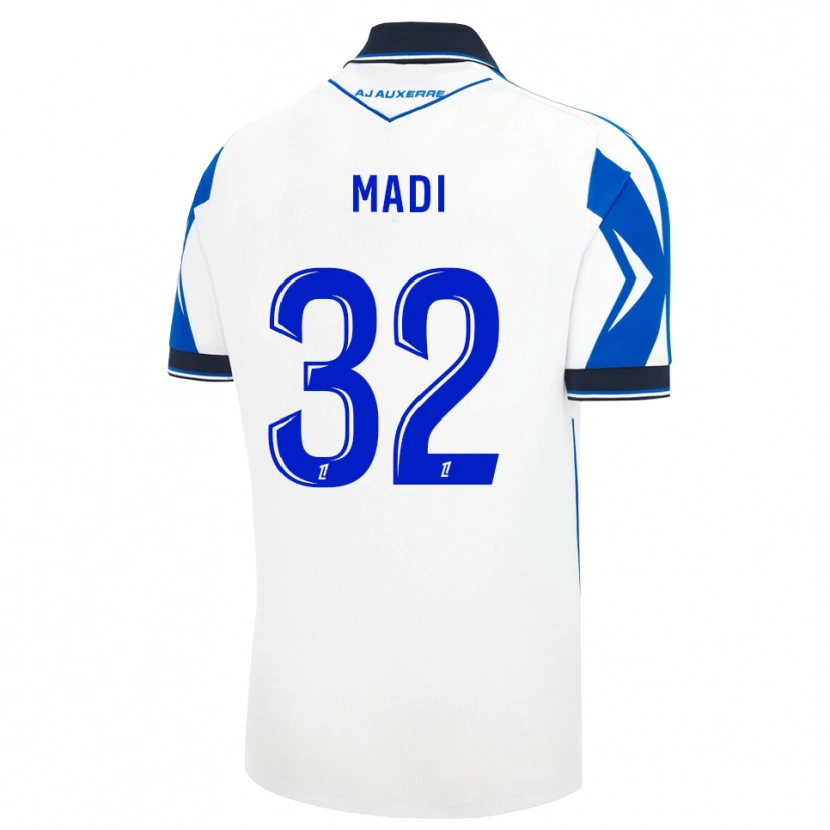 Danxen Niño Camiseta Kylian Madi #32 Negro Blanco Azul 1ª Equipación 2026/27 La Camisa