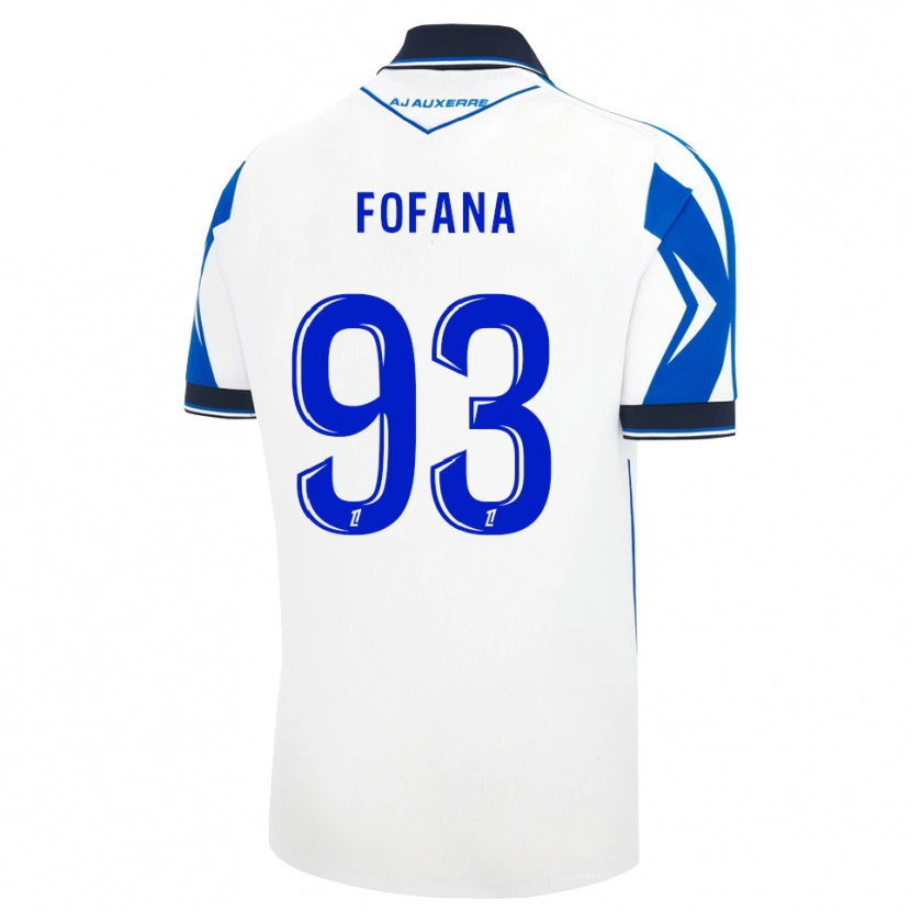 Danxen Niño Camiseta Sékou Fofana #93 Negro Blanco Azul 1ª Equipación 2026/27 La Camisa