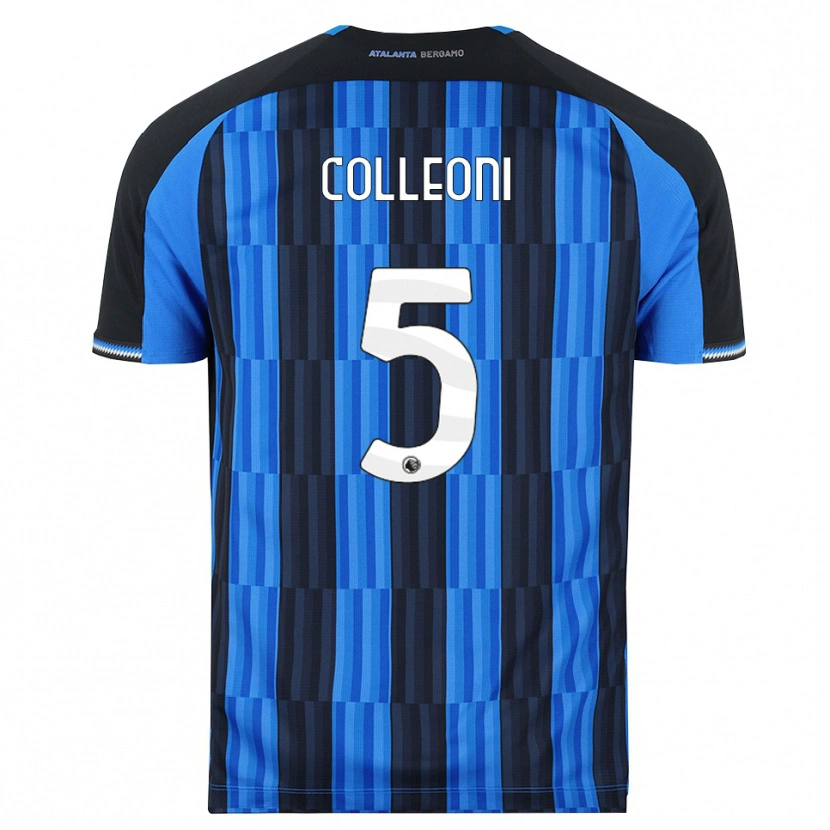 Danxen Niño Camiseta Giorgio Colleoni #5 Azul Negro Rojo 1ª Equipación 2026/27 La Camisa