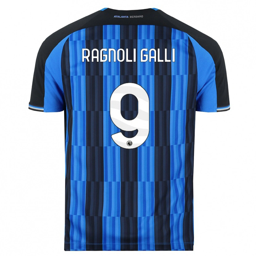 Danxen Niño Camiseta Federico Ragnoli Galli #9 Azul Negro Rojo 1ª Equipación 2026/27 La Camisa