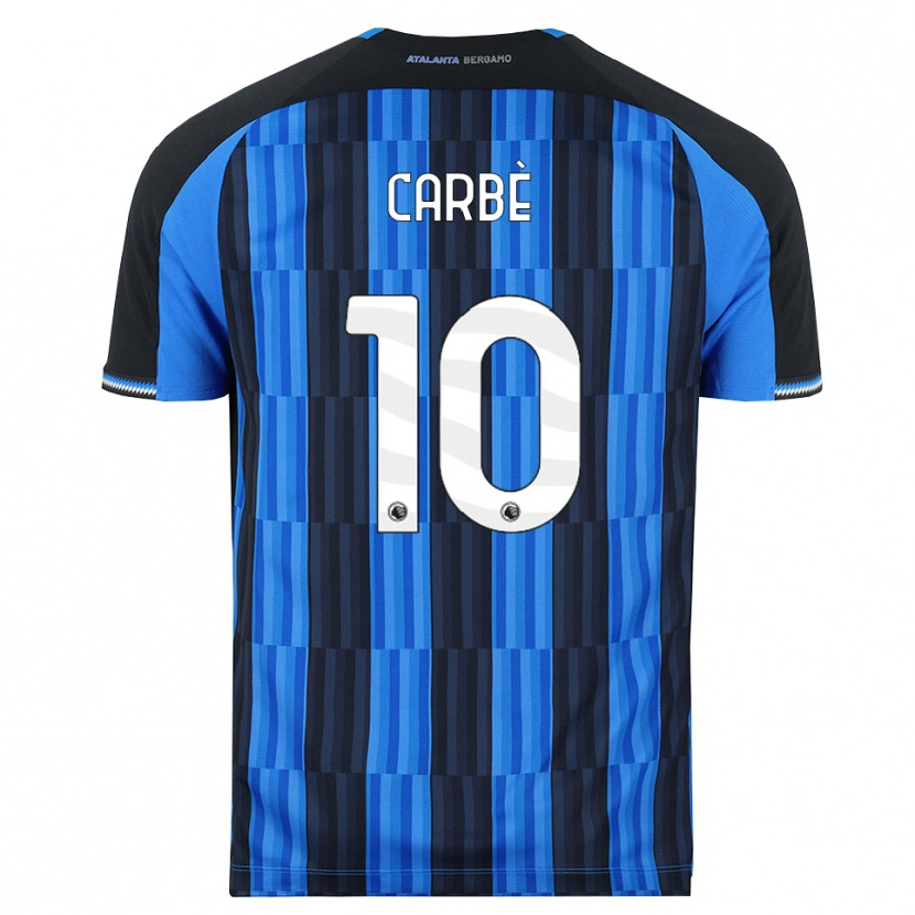 Danxen Niño Camiseta Alessio Carbè #10 Azul Negro Rojo 1ª Equipación 2026/27 La Camisa