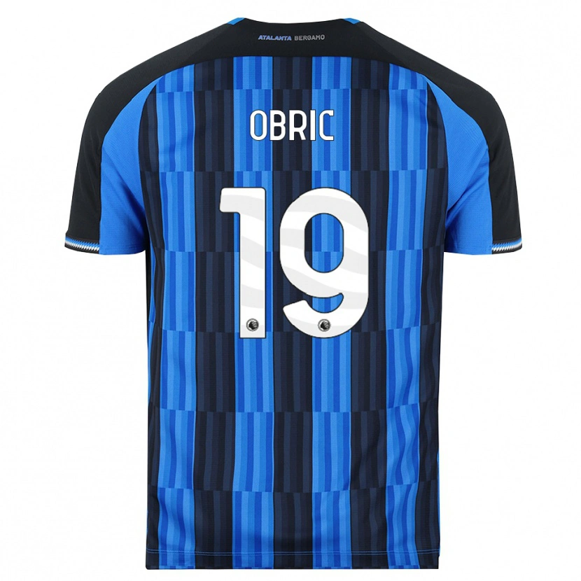 Danxen Niño Camiseta Relja Obric #19 Azul Negro Rojo 1ª Equipación 2026/27 La Camisa