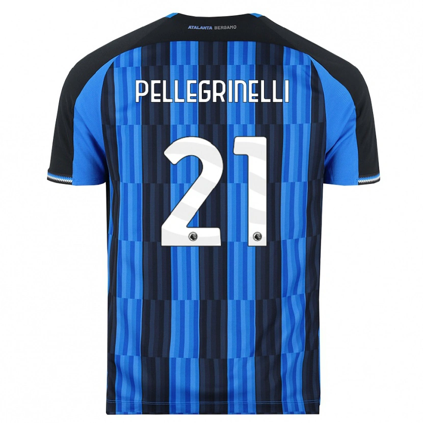 Danxen Niño Camiseta Giorgia Pellegrinelli #21 Azul Negro Rojo 1ª Equipación 2026/27 La Camisa