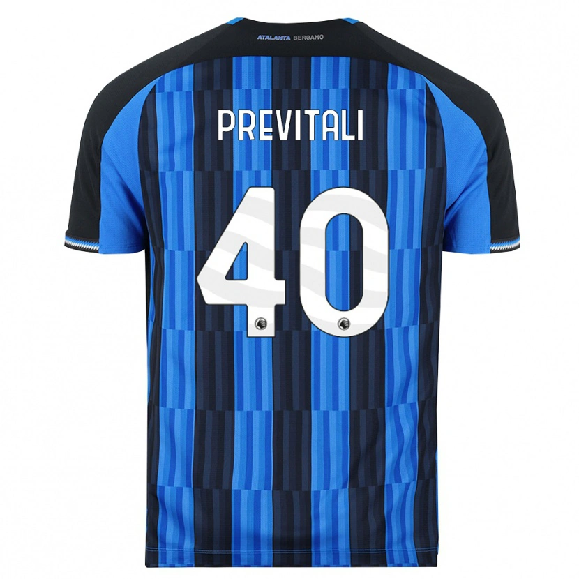 Danxen Niño Camiseta Cristian Previtali #40 Azul Negro Rojo 1ª Equipación 2026/27 La Camisa