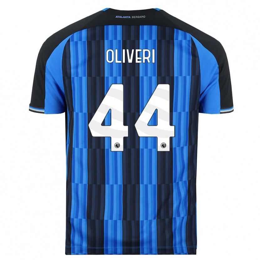 Danxen Niño Camiseta Andrea Oliveri #44 Azul Negro Rojo 1ª Equipación 2026/27 La Camisa